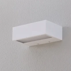 Decor Walther Box LED-væglampe hvid 2700 K 15 cm