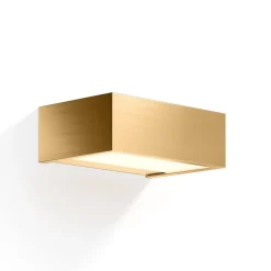 Decor Walther Box LED-væglampe guld 2700 K 15 cm