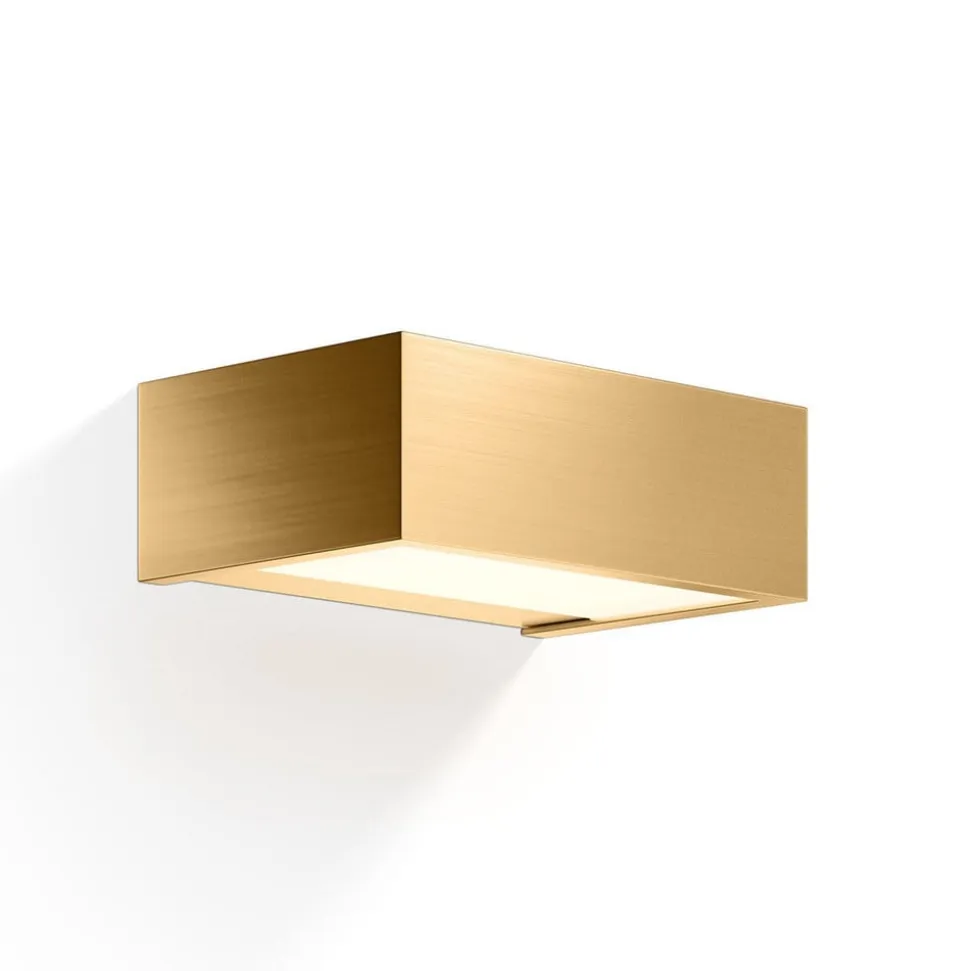 Decor Walther Box LED-væglampe guld 2700 K 15 cm
