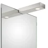 Decor Walther Flat 1 LED-påsætningslampe, nikkel