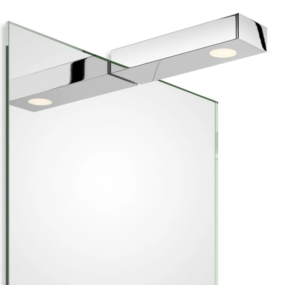 Decor Walther Flat 1LED-påsætningslampe, krom
