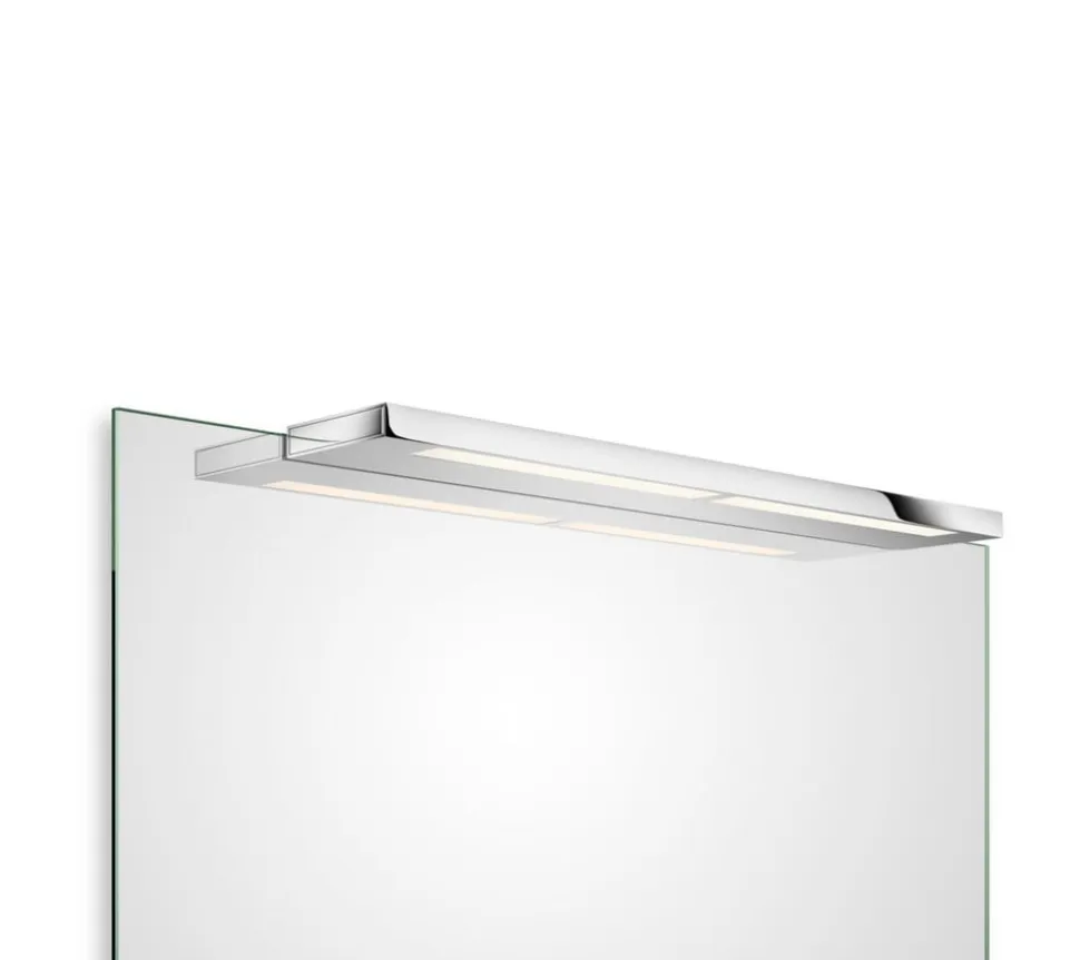 Decor Walther Slim 1 LED-spejllampe, krom 60cm