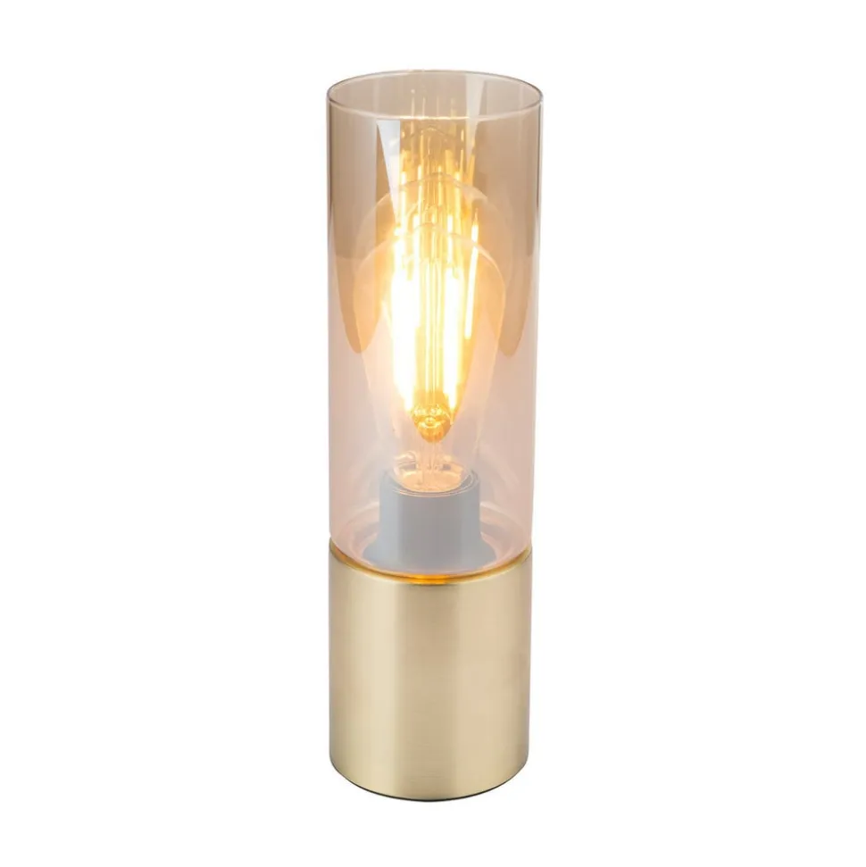 Dekorativ bordlampe Annika i messing