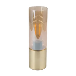 Dekorativ bordlampe Annika i messing