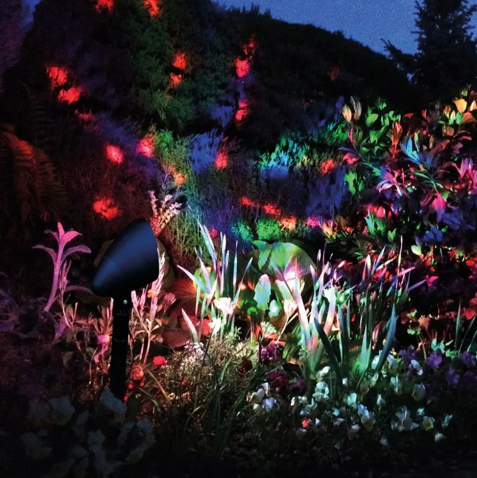 Disco LED-projektørlampe til facadebelysning