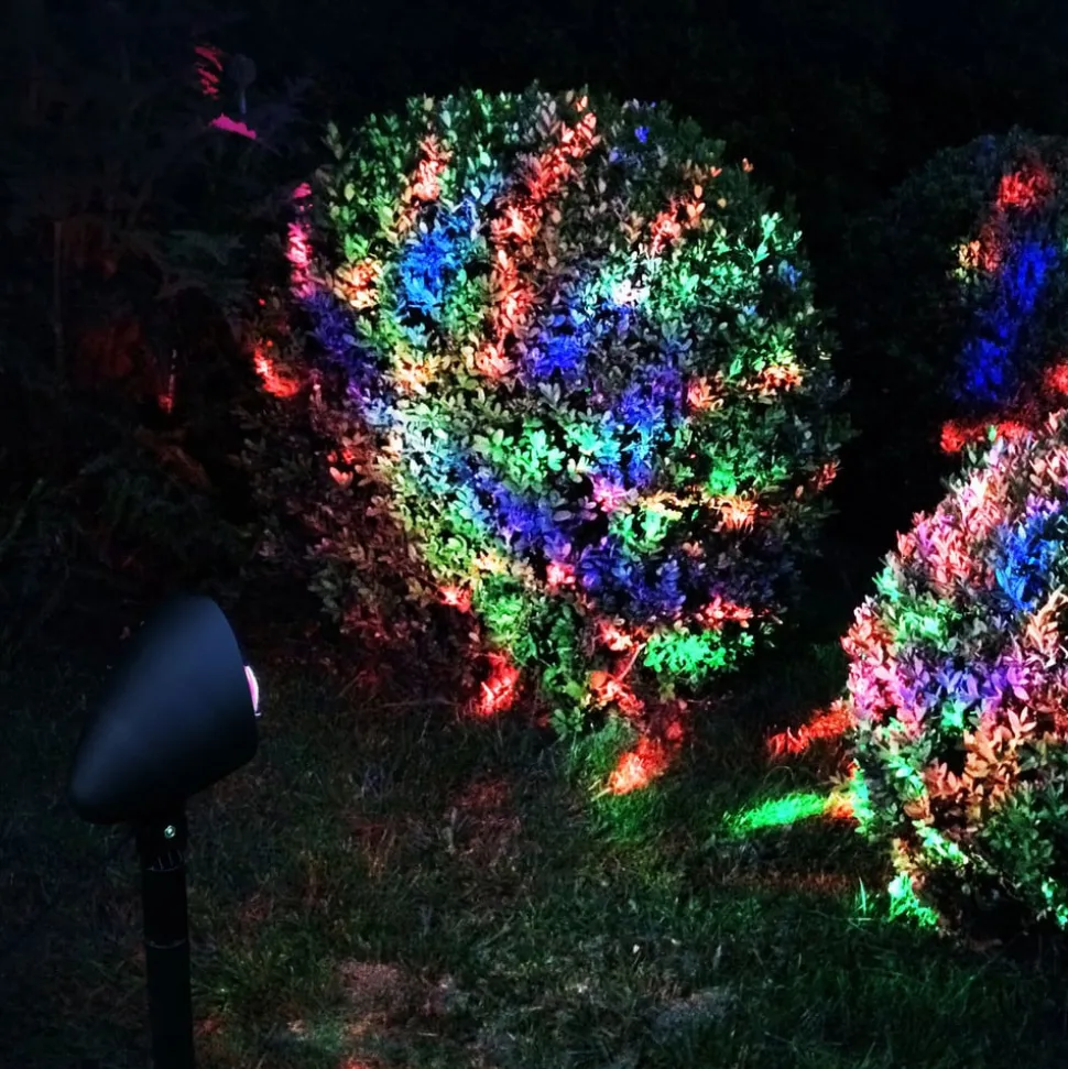 Disco LED-projektørlampe til facadebelysning