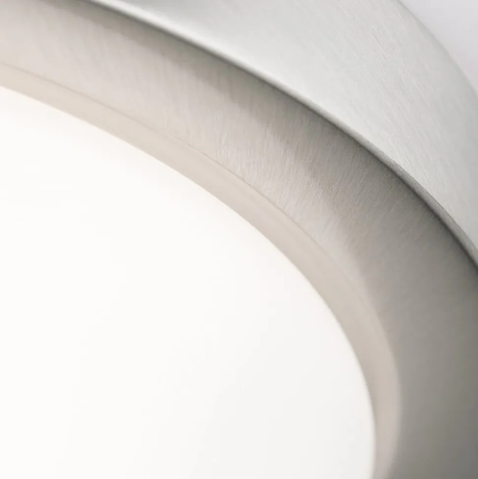 Diskret MINEA loftlampe Ø 32 cm i nikkel