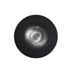 DL6809 LED-downlight, rundt, sort