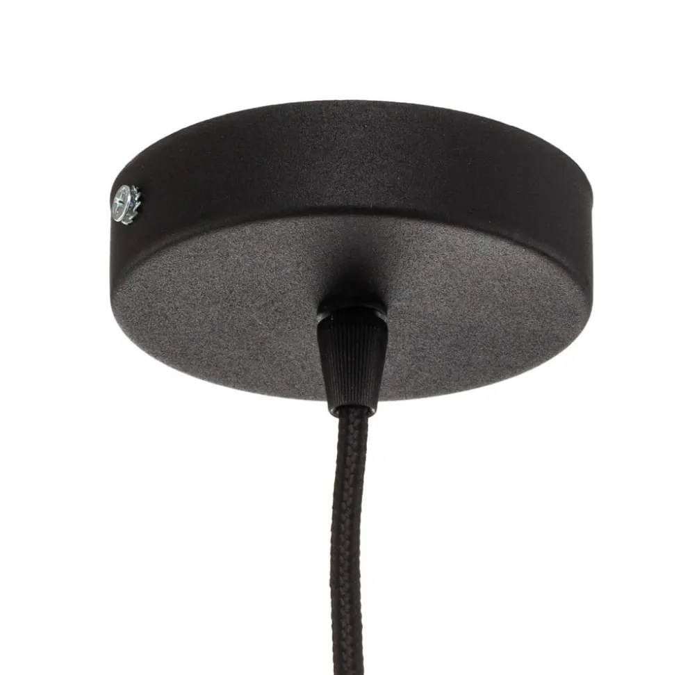Dorina hængelampe, grøn/guld Ø 50cm
