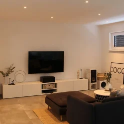 DOTLUX MULTIsun LED indbygningslampe rund mat hvid