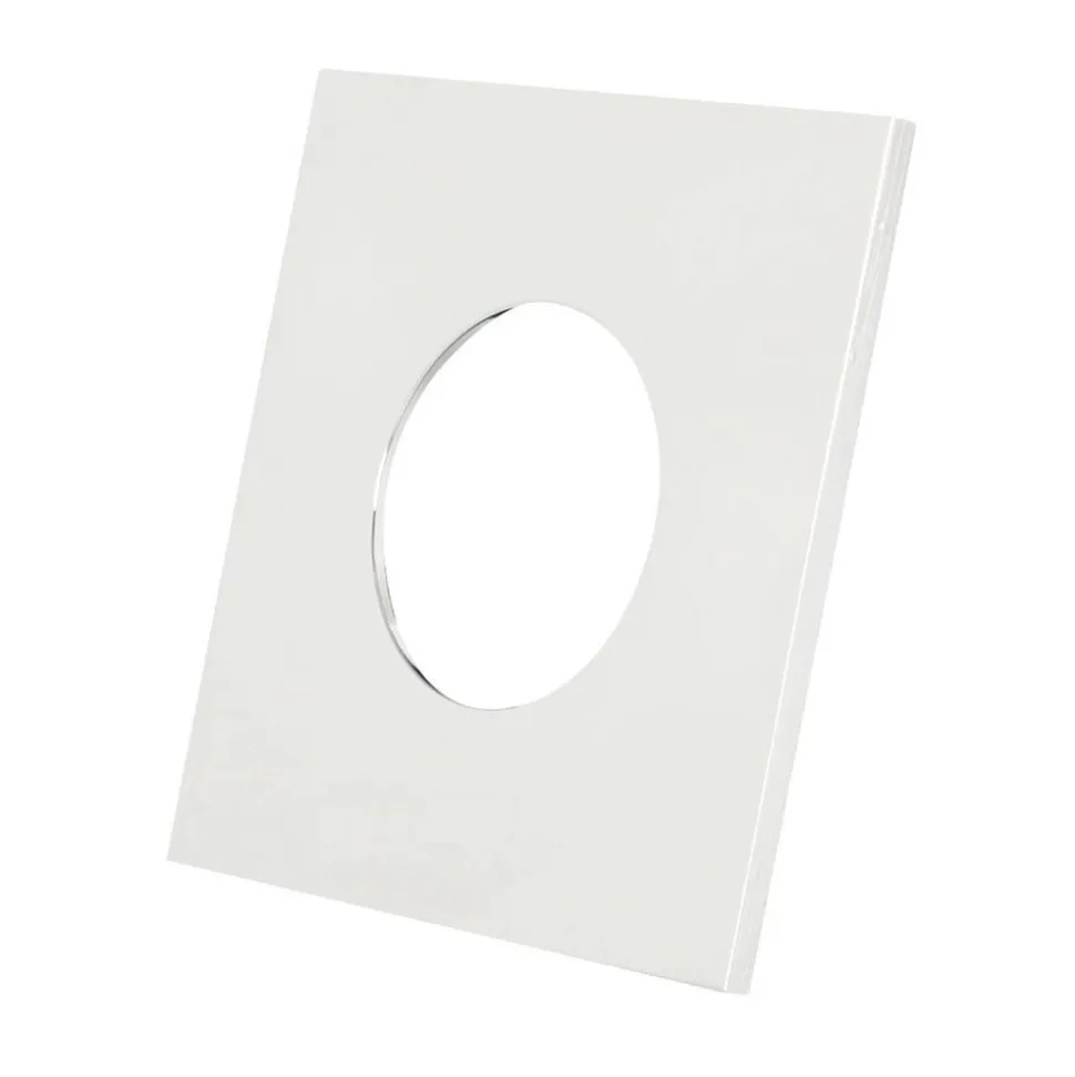 DOTLUX MULTIsun LED indbygningslampe kantet, krom