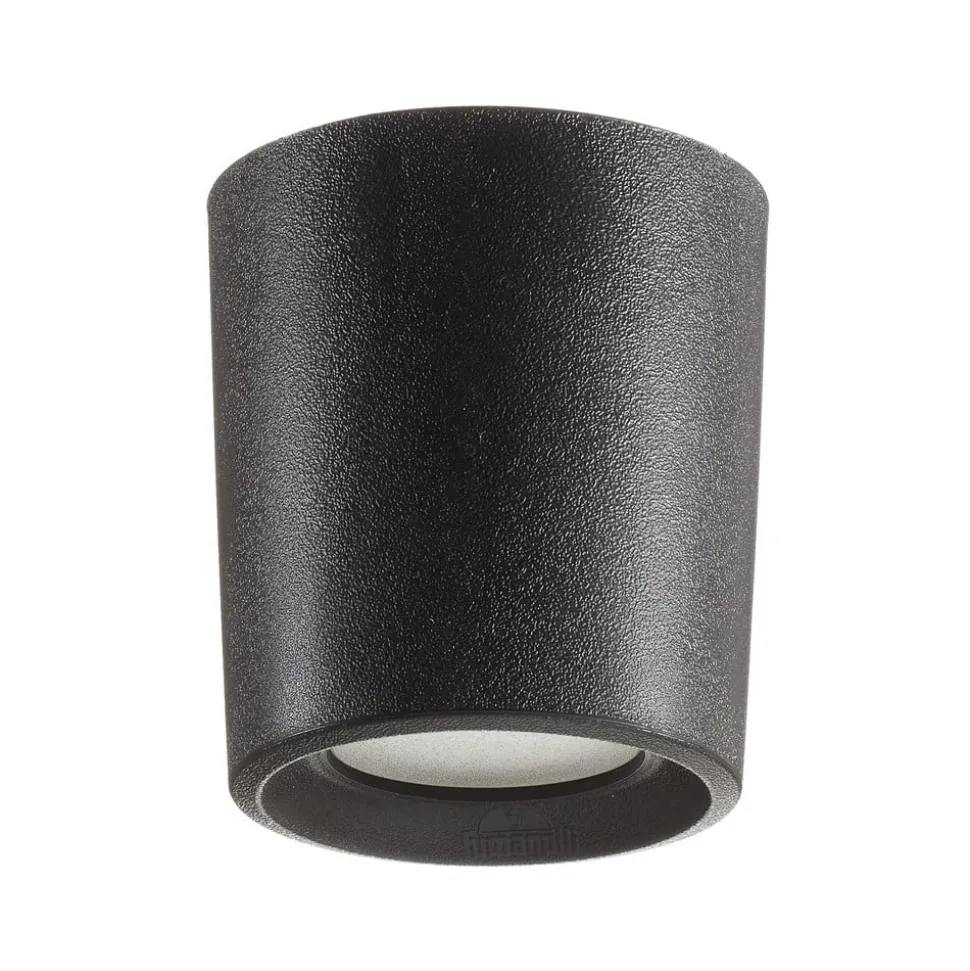 Downlight Livia 9,6 cm sort/frostet kunstharpiks GU10 CCT