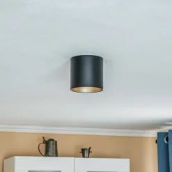 Downlight Point Tone, sort/guld