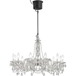 Drylight S12 - udendørs LED-lysekrone,12 lyskilder