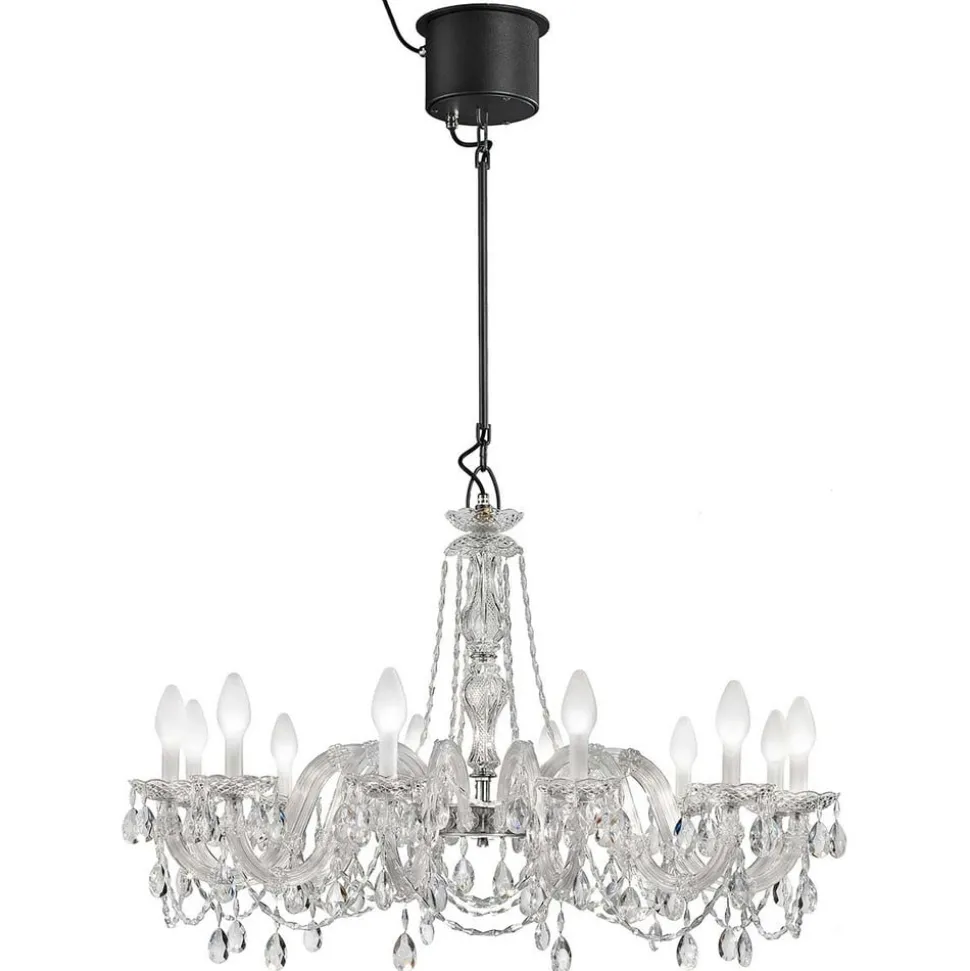 Drylight S12 - udendørs LED-lysekrone,12 lyskilder