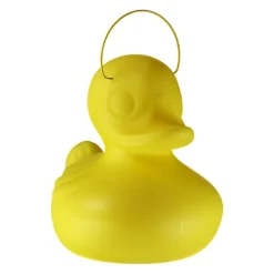 DUCK-DUCK S udendørs LED-designerlampe, gul