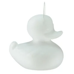 DUCK-DUCK S udendørs LED-designerlampe, hvid