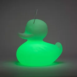 DUCK-DUCK XL udendørs LED-designerlampe, gul