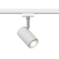 DUOline 782401 skinnespot, Ø 6 cm, hvid, 2-faset, GU10