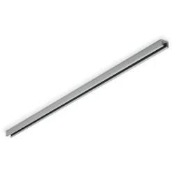 dUOline 2-faset skinne, titanium, 100 cm