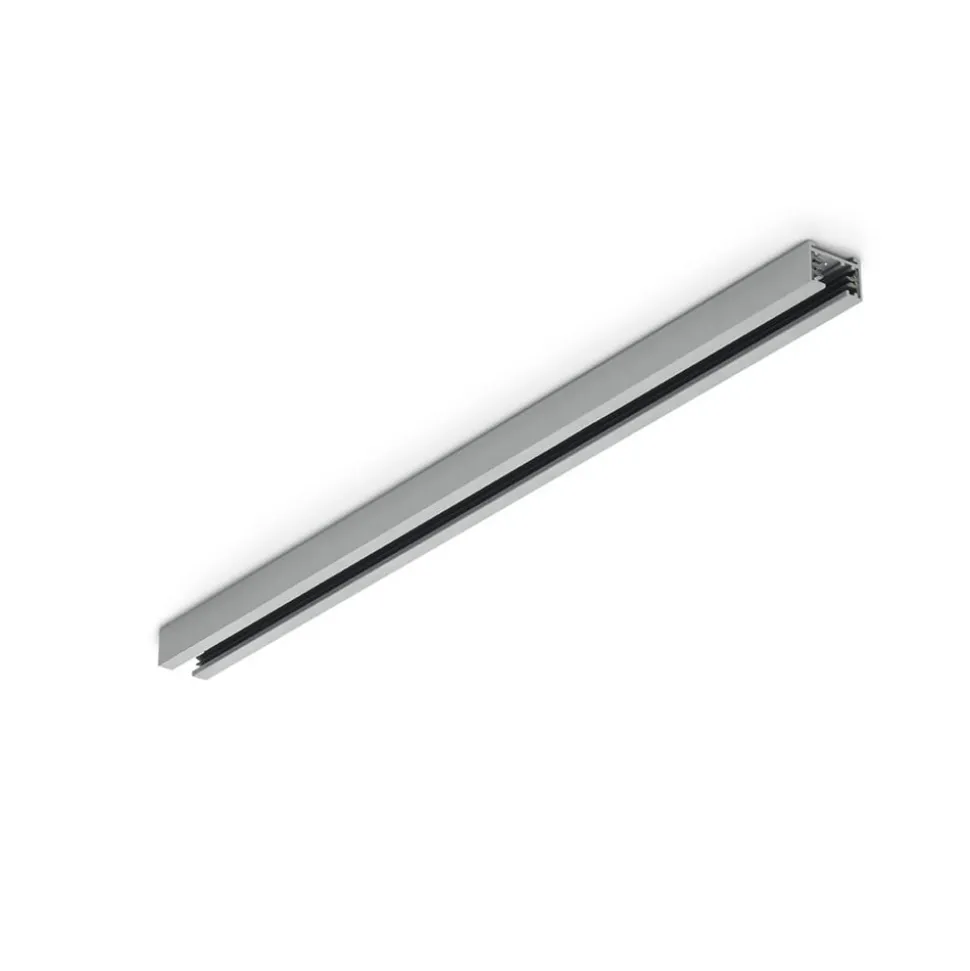 dUOline 2-faset skinne, titanium, 50 cm