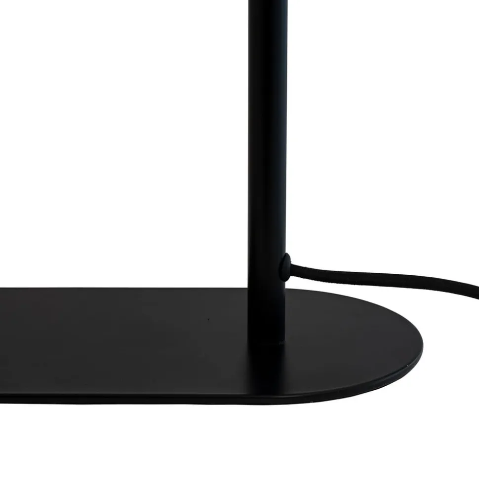 Dyberg Larsen Arch bordlampe, sort, metal, højde 36 cm
