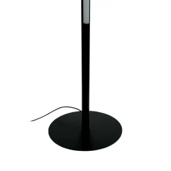 Dyberg Larsen LED-gulvlampe Vagner, sort, højde 150 cm