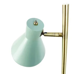 Dyberg Larsen Sleep gulvlampe, mintgrøn, højde 165 cm, stål
