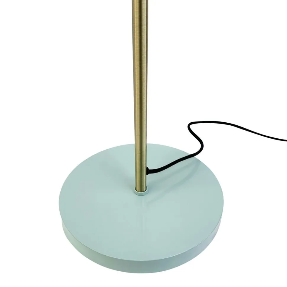 Dyberg Larsen Sleep gulvlampe, mintgrøn, højde 165 cm, stål