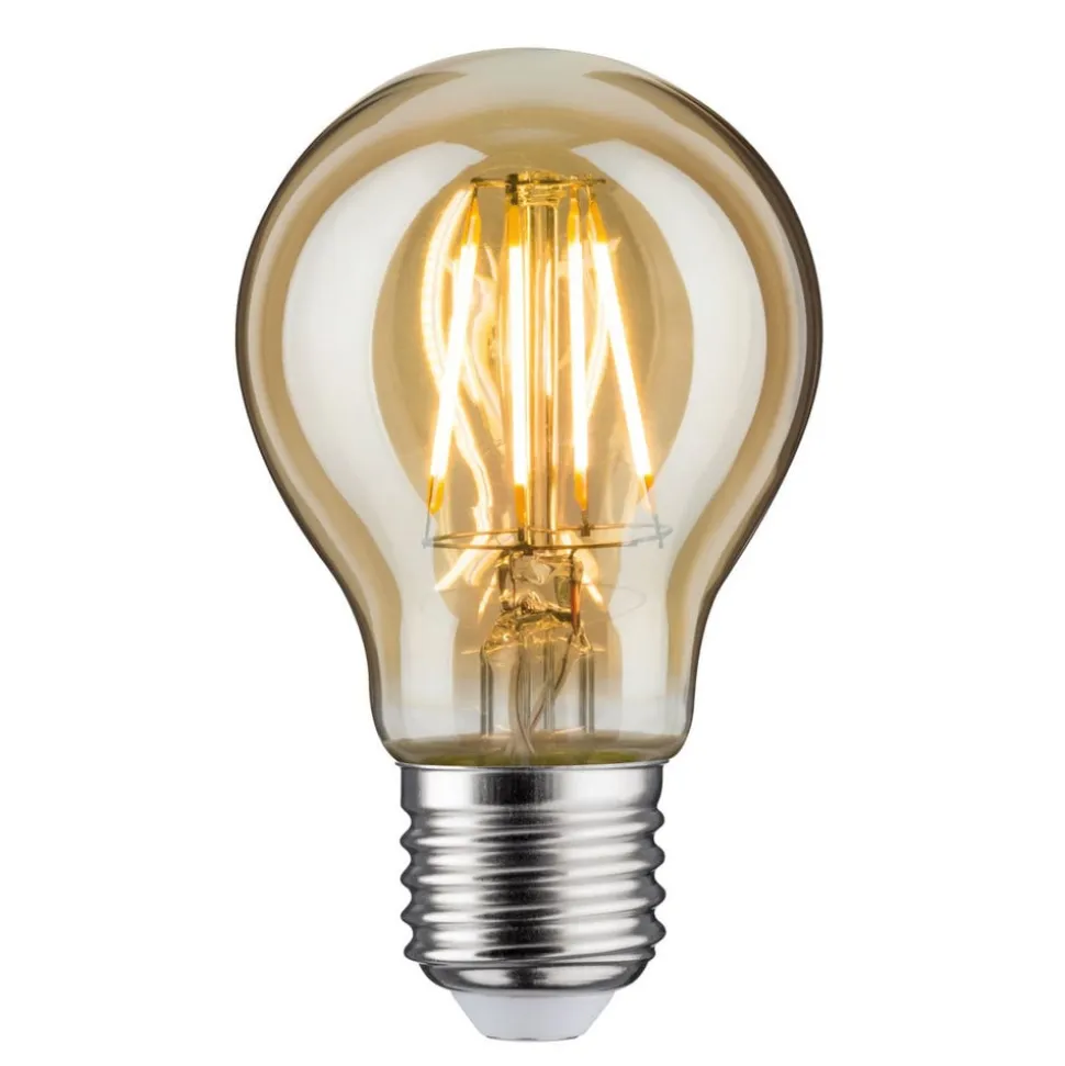 E27 6,5 W 2.500K LED-pære, guld