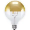 E27 7 W topforspejlet LED-pære, guld