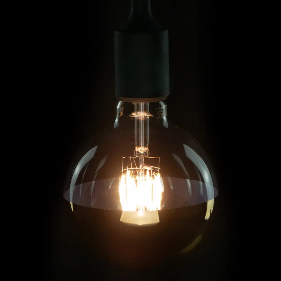 E27 7 W topforspejlet LED-pære, guld