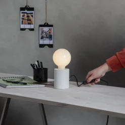 E27 G95 LED-globepære 7,5 W 3-trins-dæmpning opal