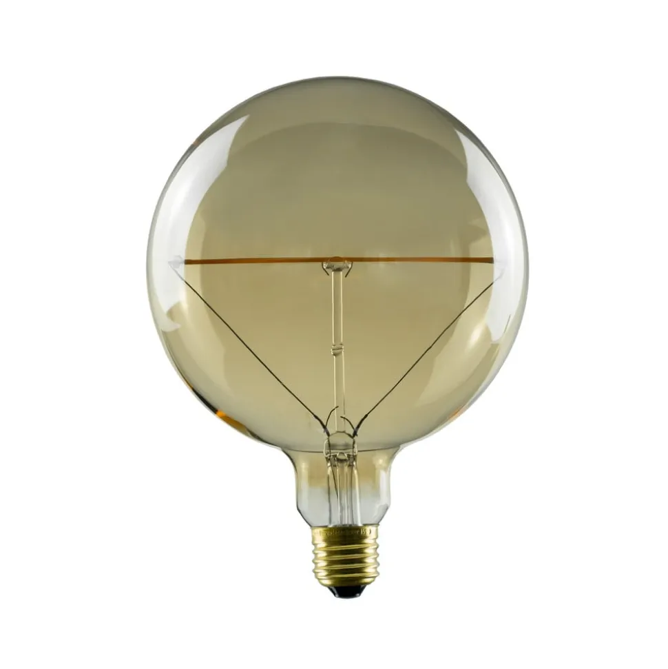 E27 5W globepære Ø15cm vintage guld 1,900K