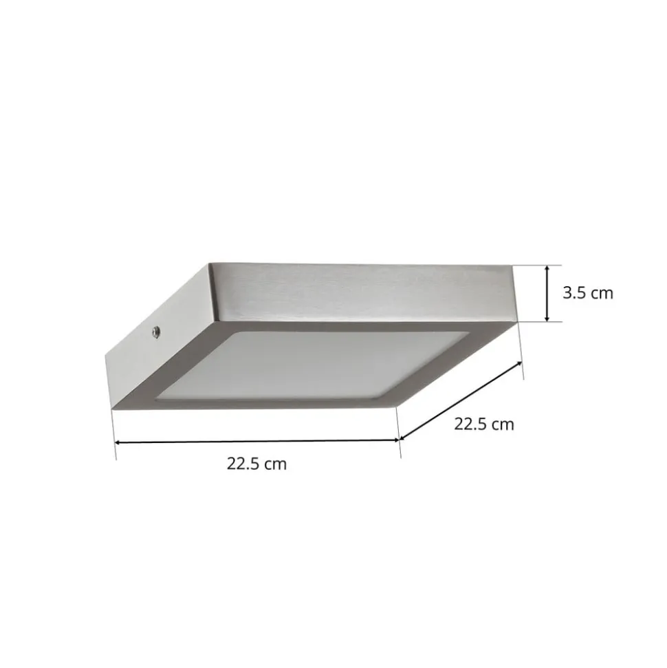 EGLO connect Fueva-C loftlampe 22,5cm nikkel