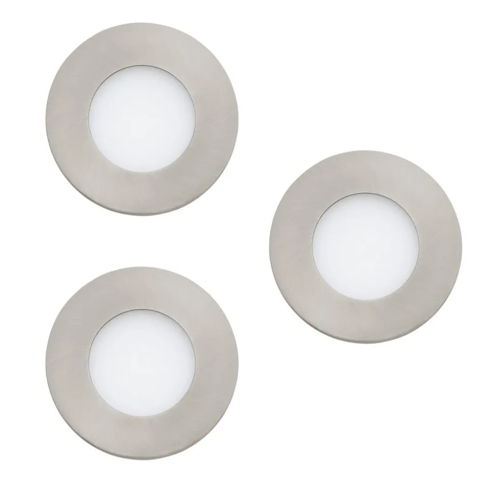 EGLO connect Fueva-C spot 3 x 3 W RGBW nikkel