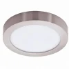 EGLO connect Fueva-Z loftslampe, Ø 21cm nikkel