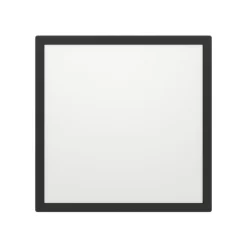 EGLO connect LED-loftlampe Rovito-Z, sort, 39 x 39 cm
