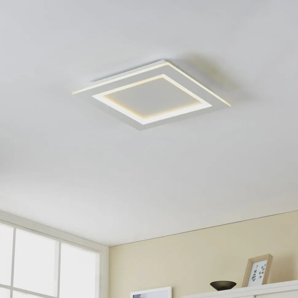 EGLO connect LED-loftlampe Padrogiano-Z 1 lyskilde, 45 x 45 cm