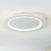 EGLO connect LED-loftlampe Padrogiano-Z, Ø 60 cm, hvid