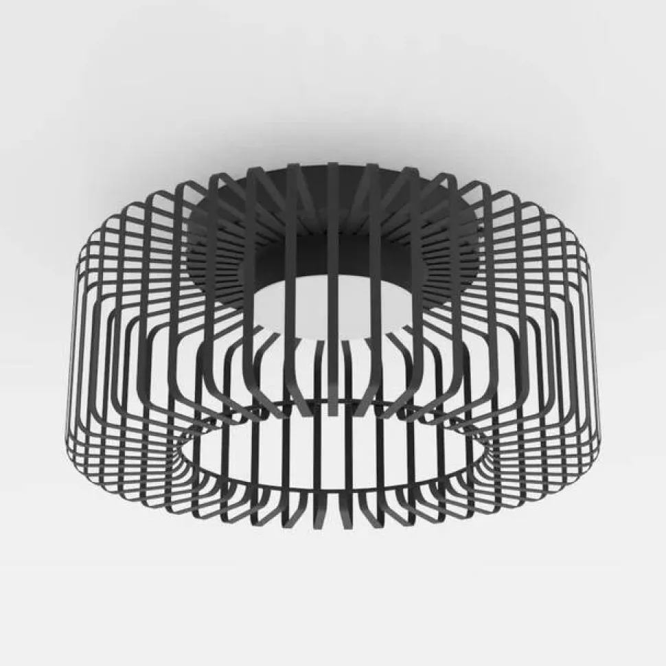 EGLO connect LED-loftlampe Ginestrone-Z, sort, aluminium