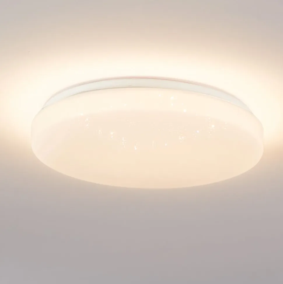 EGLO connect loftlampe Totari-Z, Ø38cm, 19W, krystal effekt