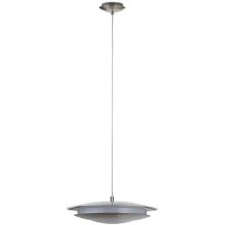 EGLO connect Moneva-C LED-hængelampe nikkel Ø 40,5