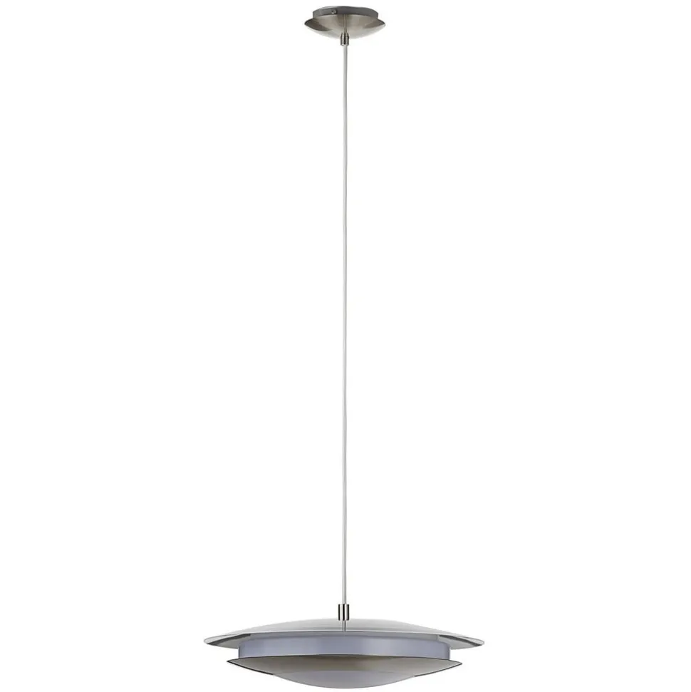 EGLO connect Moneva-C LED-hængelampe nikkel Ø 40,5