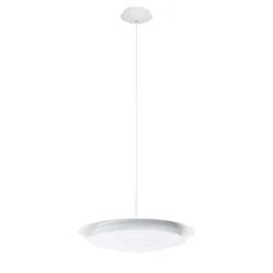 EGLO connect Moneva-C LED-hængelampe nikkel Ø 40,5