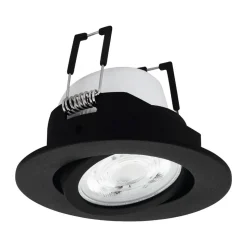 EGLO connect Saliceto-Z LED indbygningslampe, sort