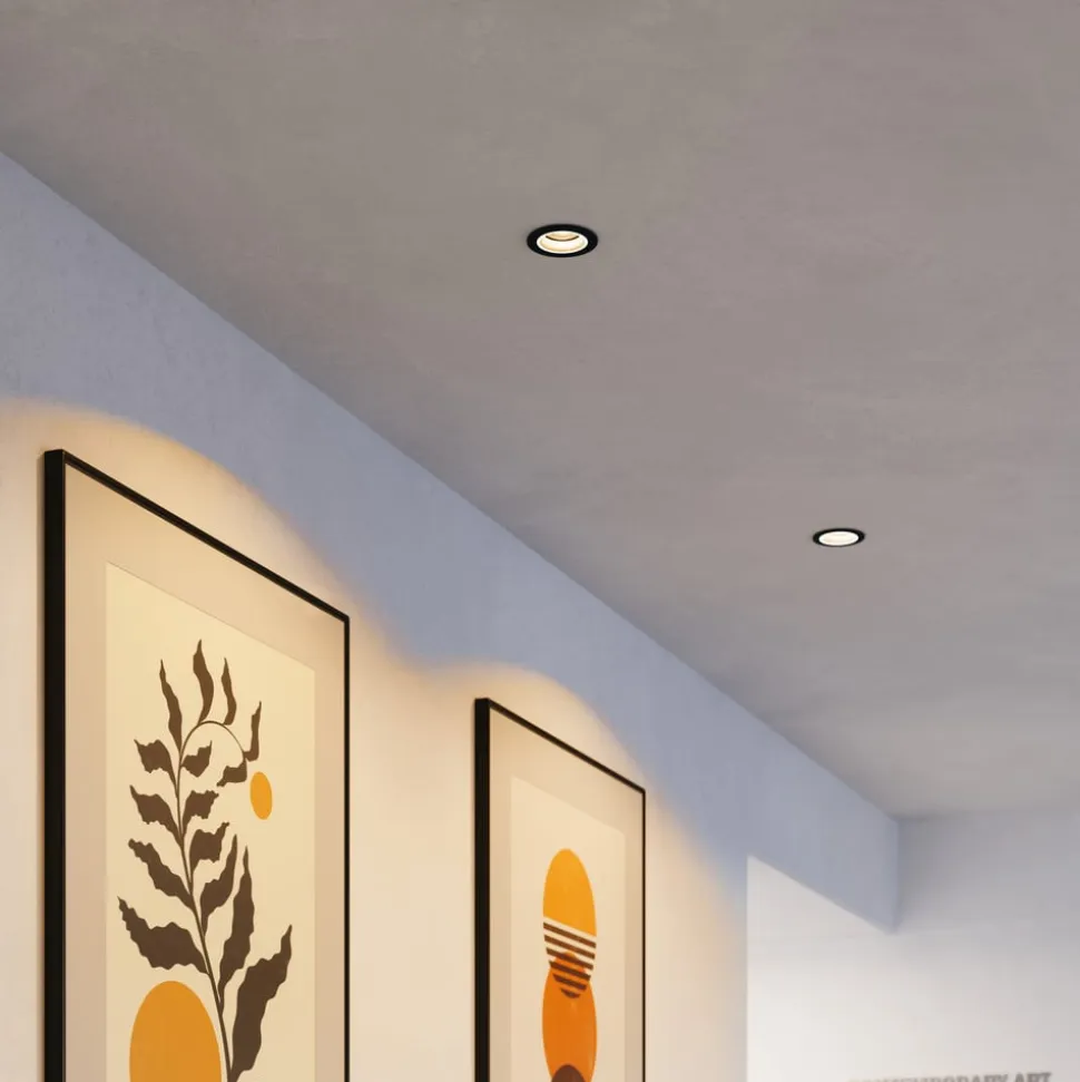 EGLO connect Smart LED-lampe Carosso-Z, Ø 9 cm, sort