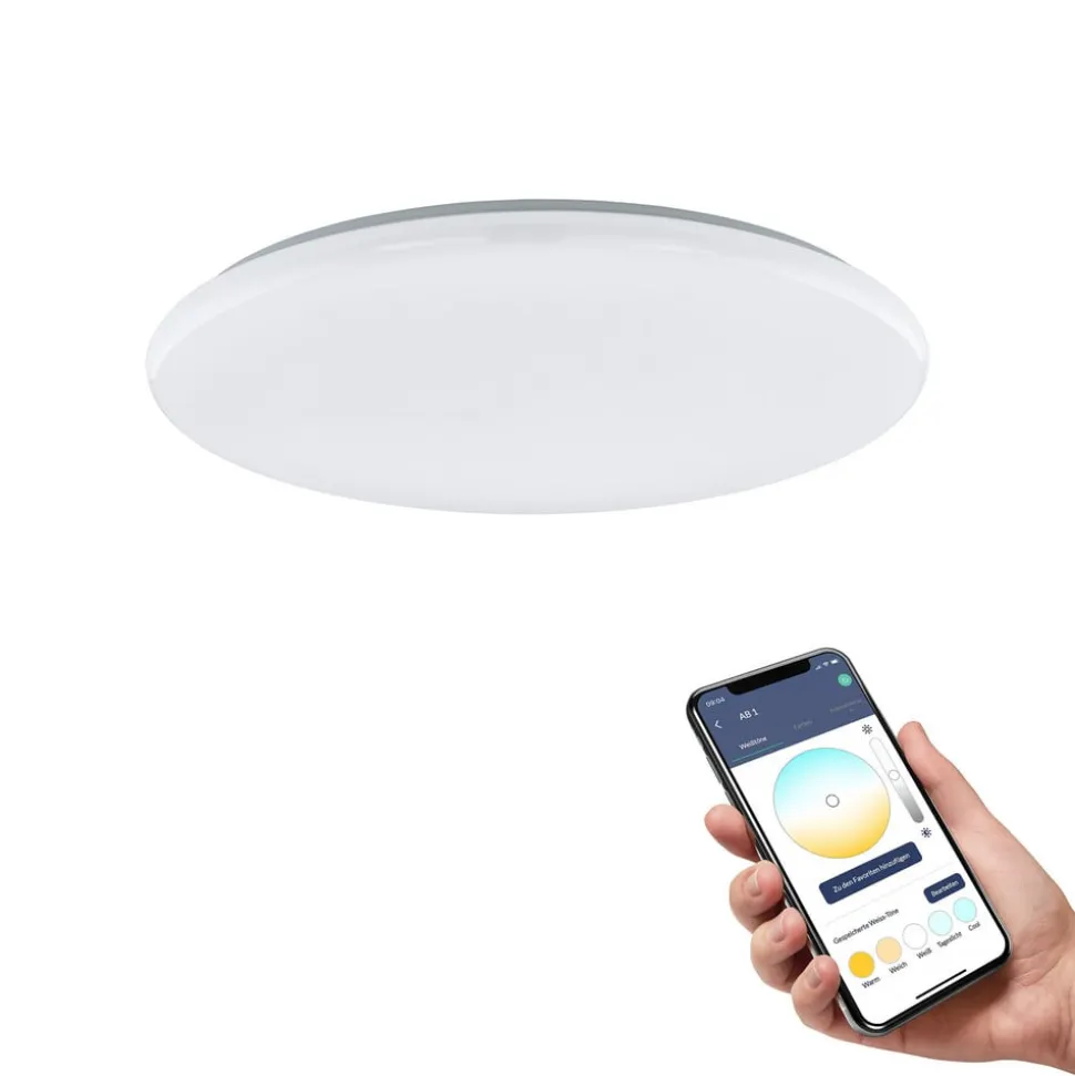 EGLO connect Totari-Z LED-loftslampe, hvid 56 cm