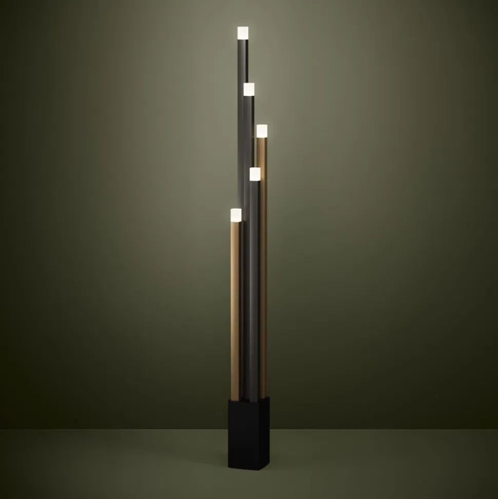 EGLO Stars Of Light LED-gulvlampe Estanterios, 5 lyskilder