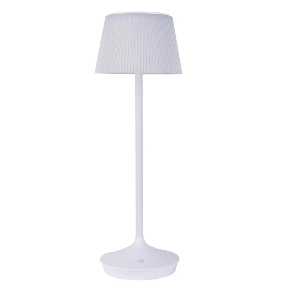 Emmi LED-bordlampe, solcelle, CCT, opladelig, hvid